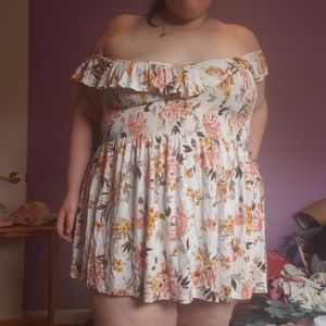 🖤 Torrid Super Soft Knit Floral Mini Dress 🖤